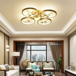 Plafoniera cu montaj încadrat cupru Art Branch Plum Blossom