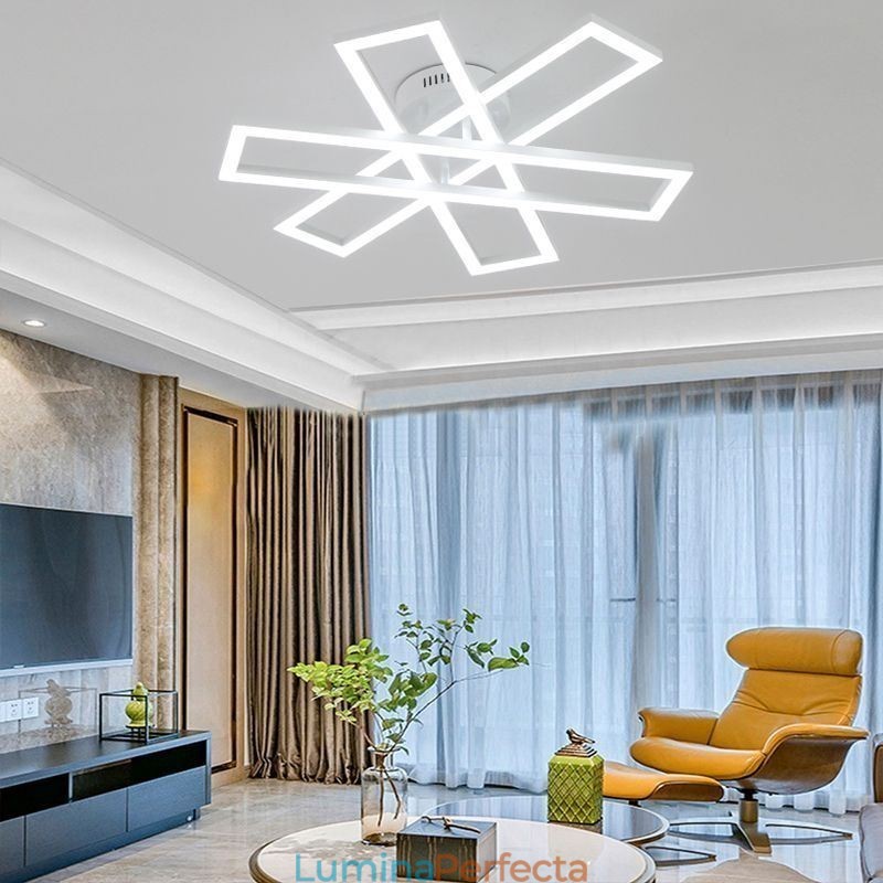 Plafoniera minimalistă din aluminiu pentru moara de vânt