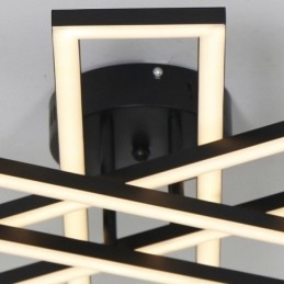 Plafoniera minimalistă din aluminiu pentru moara de vânt