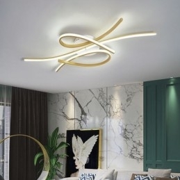 Plafoniera minimalistă Fluture Art din aluminiu