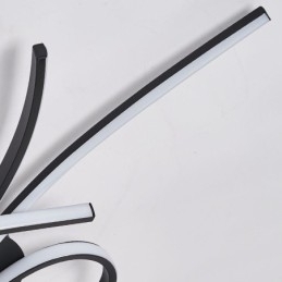 Plafoniera minimalistă Fluture Art din aluminiu