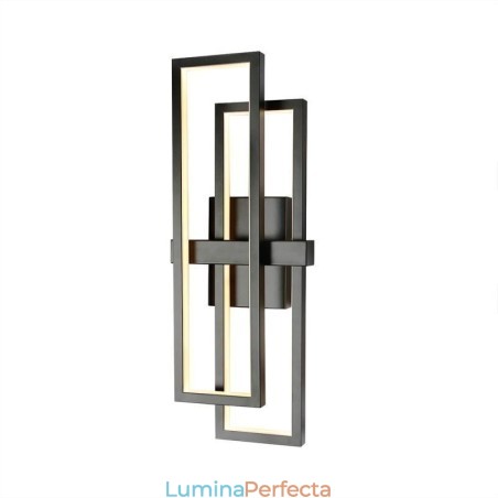Plafoniera pătrată geometrică minimalistă din aluminiu cu montare încastrabilă Plafoniera pătrată geometrică minimalistă din aluminiu cu montare încastrabilă