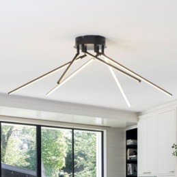 Lampă de tavan creativă din aluminiu pentru moara de vânt