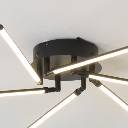 Lampă de tavan creativă din aluminiu pentru moara de vânt
