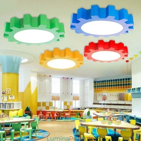 Plafoniera din desene animate cu montaj modern