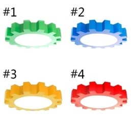 Plafoniera din desene animate cu montaj modern