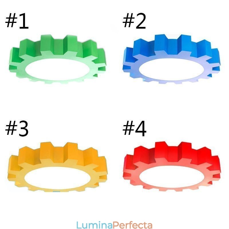 Plafoniera din desene animate cu montaj modern