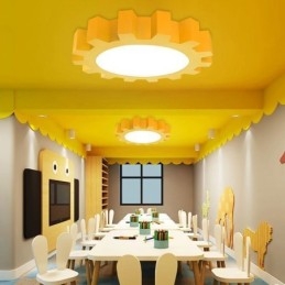 Plafoniera din desene animate cu montaj modern