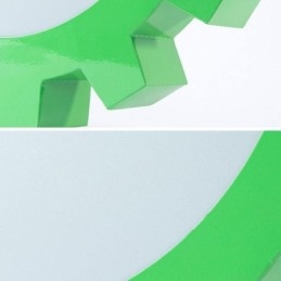 Plafoniera din desene animate cu montaj modern