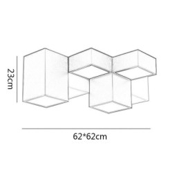 Plafoniera modernă Cubul lui Rubik Plafoniera