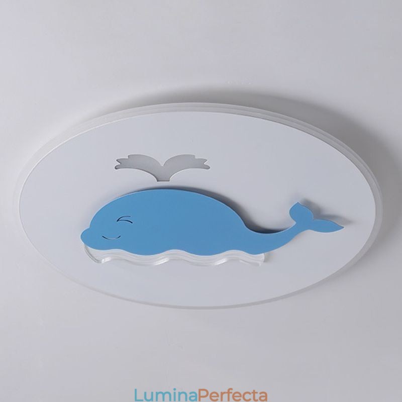 Plafoniera creativă modernă Plafoniera balenă