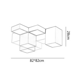 Plafoniera moderna Cube Plafoniera
