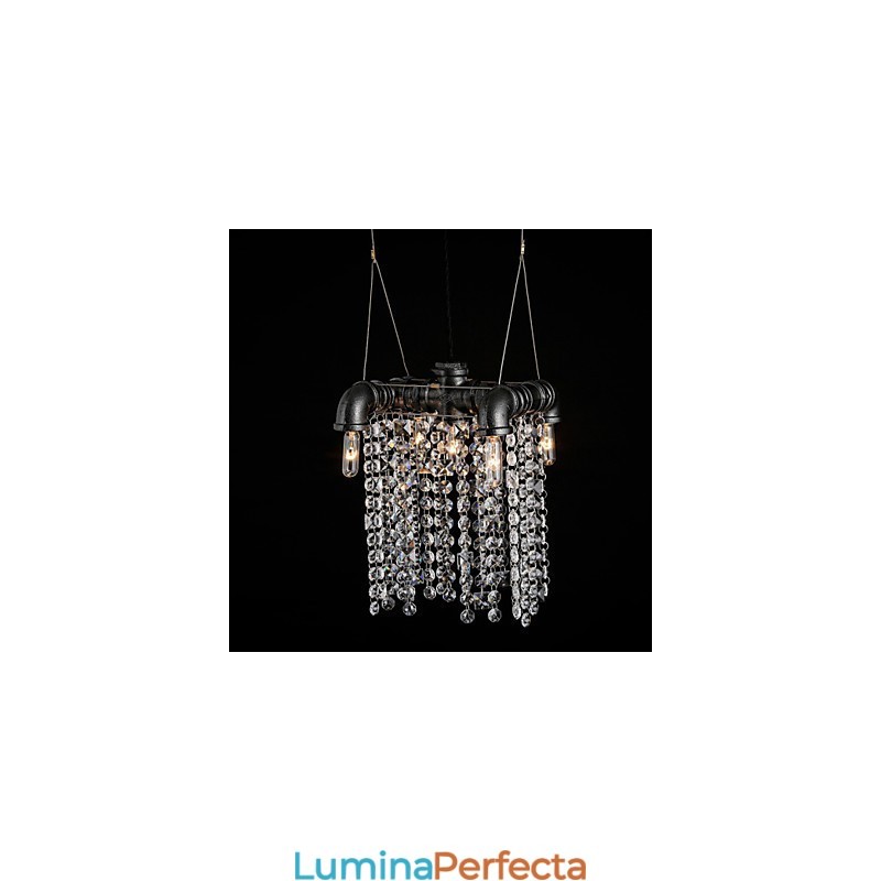 Candelabru Mini Stil Rustic Lodge Retro Metal