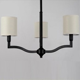 American Country Hanging Lights Nordic Contracted Warm Cloth Cap Lămpi și lampioane