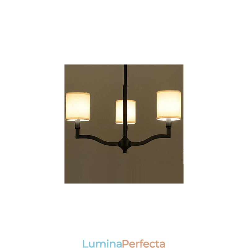 American Country Hanging Lights Nordic Contracted Warm Cloth Cap Lămpi și lampioane