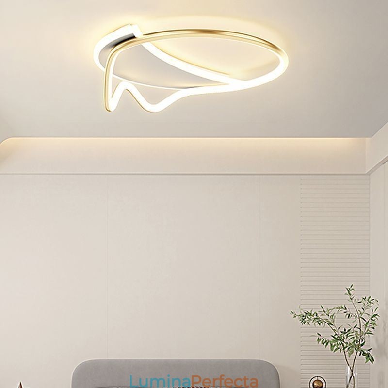 Plafoniera modernă Plafoniera inel pentru decorarea casei