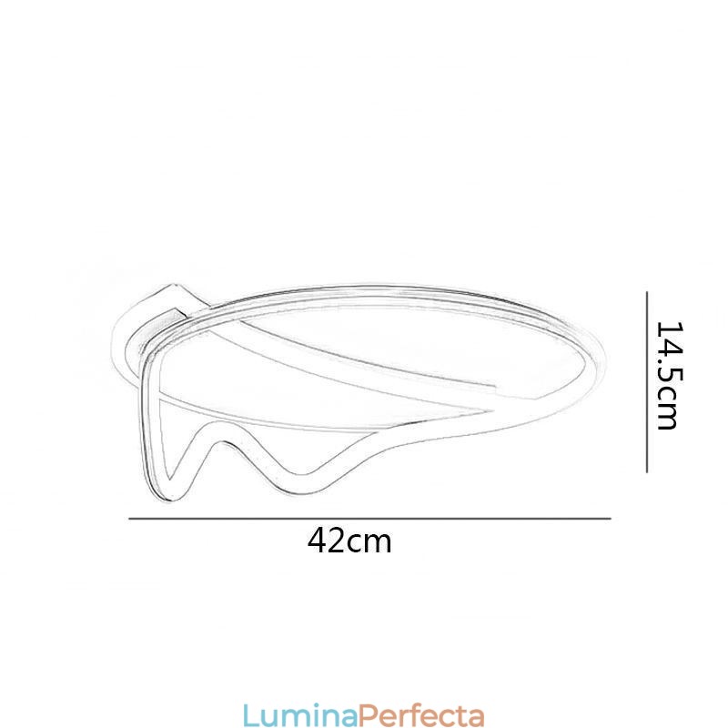 Plafoniera modernă Plafoniera inel pentru decorarea casei