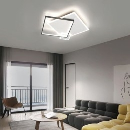 Plafoniera modernă Plafoniera pătrată geometrică