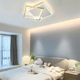 Plafoniera modernă Plafoniera pătrată geometrică