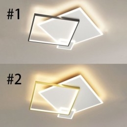 Plafoniera modernă Plafoniera pătrată geometrică