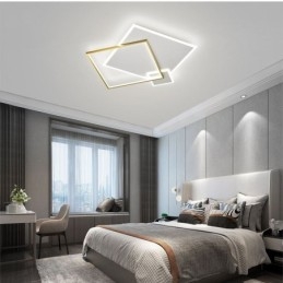 Plafoniera modernă Plafoniera pătrată geometrică