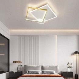 Plafoniera modernă Plafoniera pătrată geometrică