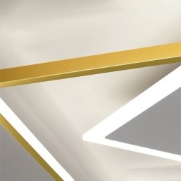Plafoniera modernă Plafoniera pătrată geometrică