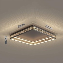 Plafoniera Bird Nest Lampă pătrată Corpuri moderne