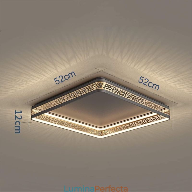 Plafoniera Bird Nest Lampă pătrată Corpuri moderne