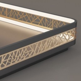Plafoniera Bird Nest Lampă pătrată Corpuri moderne