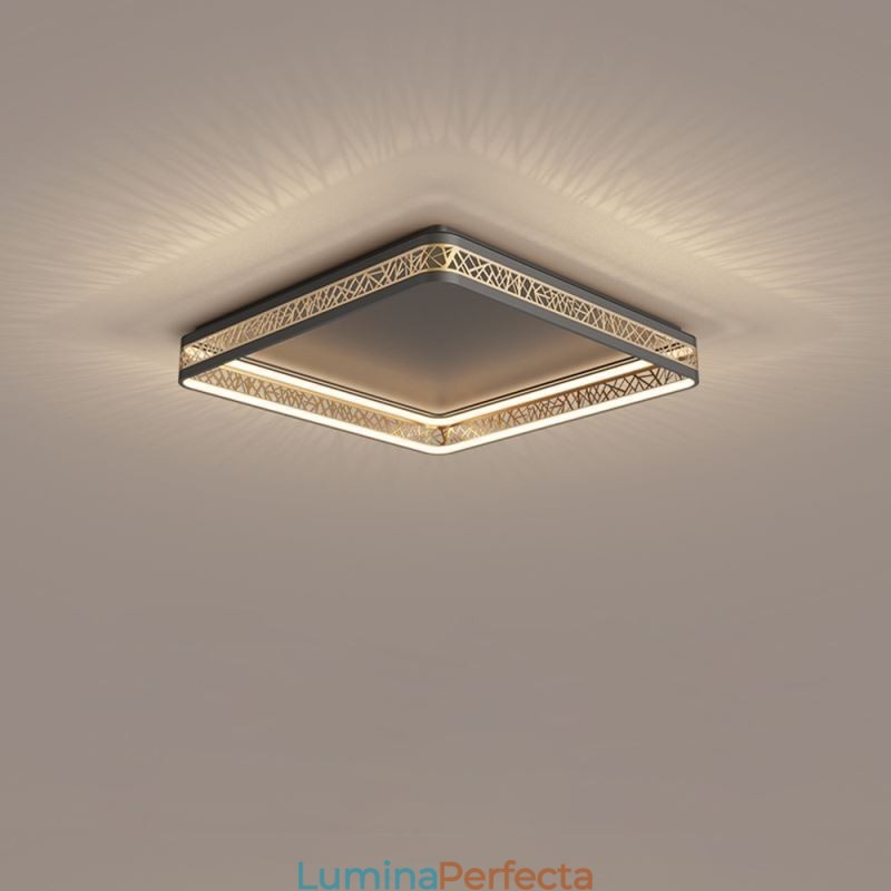 Plafoniera Bird Nest Lampă pătrată Corpuri moderne
