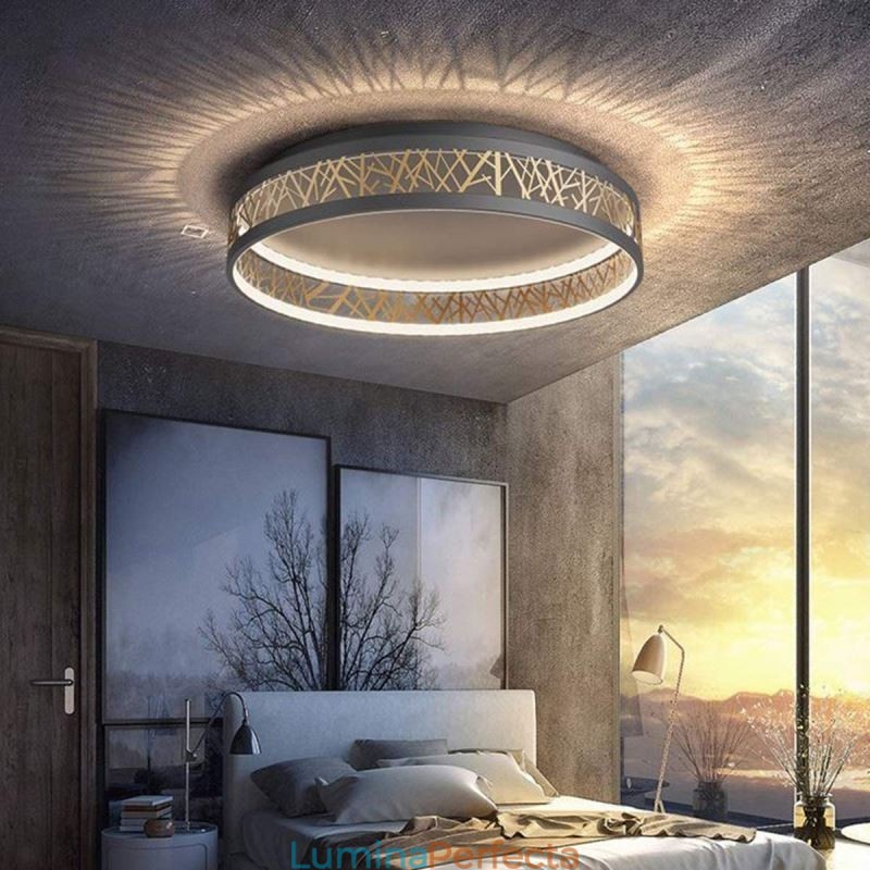 Plafoniera Bird Nest Lampă rotundă Corpuri moderne