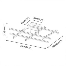 Plafoniera Plafoniera din aluminiu