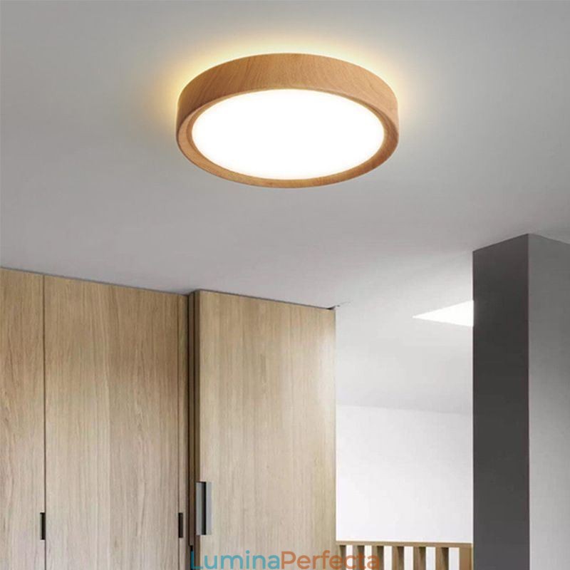 Plafoniere din lemn Plafoniera japoneza