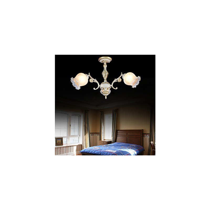 Alb trei lumini clasic retro european