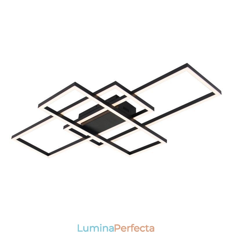 Plafoniera modernă Plafoniera pătrată geometrică