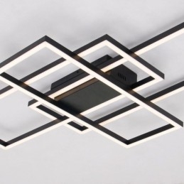 Plafoniera modernă Plafoniera pătrată geometrică