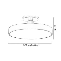 Plafoniere rotunde moderne Plafoniera din acril