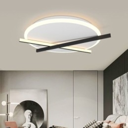 Plafoniera Nordic Art Clock Plafoniera cu design