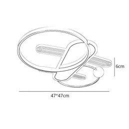 Plafoniera Cartoon Plane Plafoniera