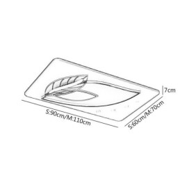 Plafoniera de lux Plafoniera Creative Leaf Design