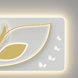 Plafoniera de lux Plafoniera Creative Leaf Design