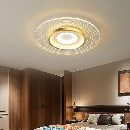 Plafoniera Corp de iluminat modern cu montaj încastrat rotund Plafoniera Corp de iluminat modern cu montaj încastrat rotund