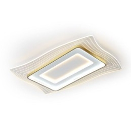 Plafoniera modernă Plafoniera în formă pătrată cu montare încasată
