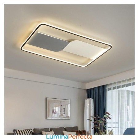 Plafoniere Moderne Plafoniere dreptunghiulare cu montaj încastrat 90*60cm