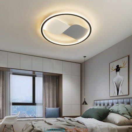 Plafoniera cu montare încasată Lampă de plafon rotundă cu montare încasată Plafoniera cu montare încasată Lampă de plafon rotundă cu montare încasată