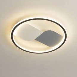 Plafoniera cu montare încasată Lampă de plafon rotundă cu montare încasată