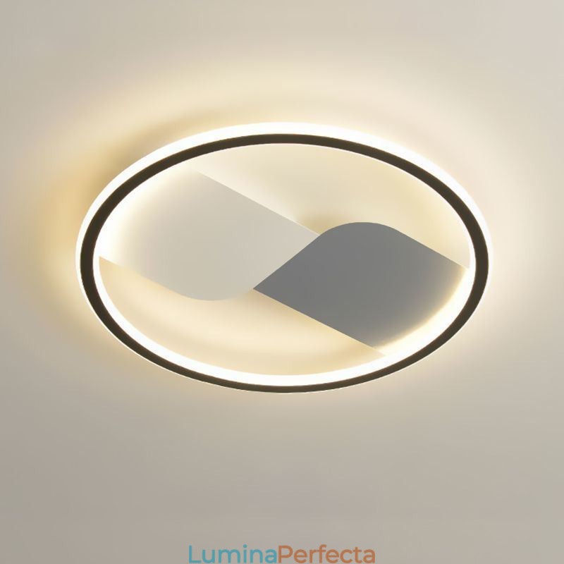 Plafoniera cu montare încasată Lampă de plafon rotundă cu montare încasată