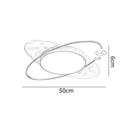 Plafoniera Plafoniera modernă cu montaj încastrat, cu formă de planetă