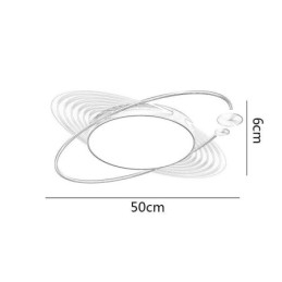Plafoniera modernă cu montare încastrabilă Creative Planet
